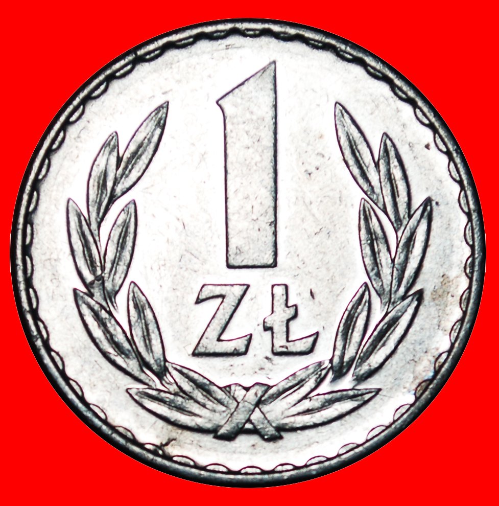* LANGE LEGENDE (1957-1985): POLEN★ 1 ZLOTY 1974 VZGL STEMPELGLANZ! ENTDECKUNG MÜNZE★OHNE VORBEHALT!