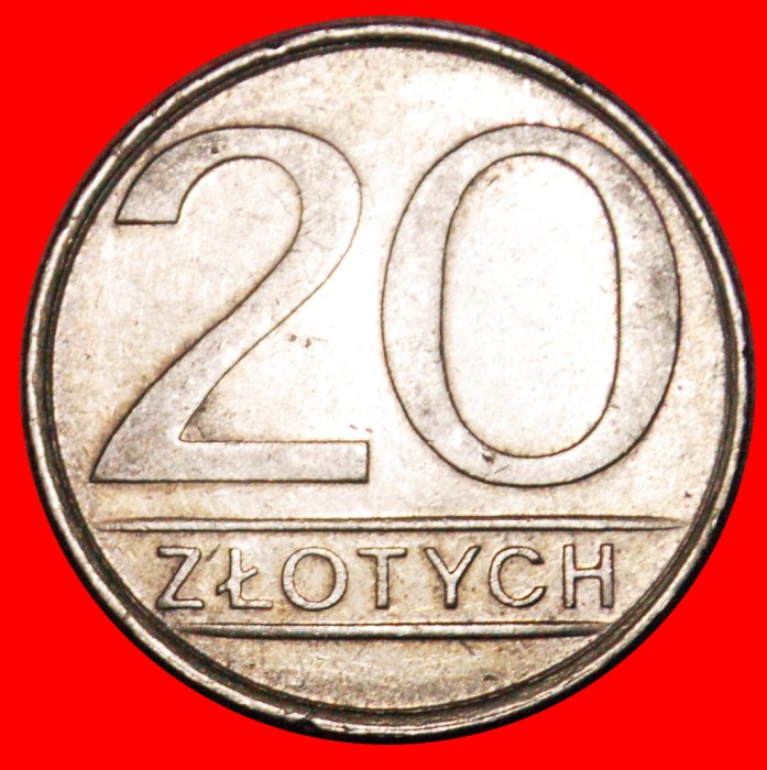  * STARS ON EAGLE: POLAND ★ 20 ZLOTY 1984!★ LOW START ★ NO RESERVE!   