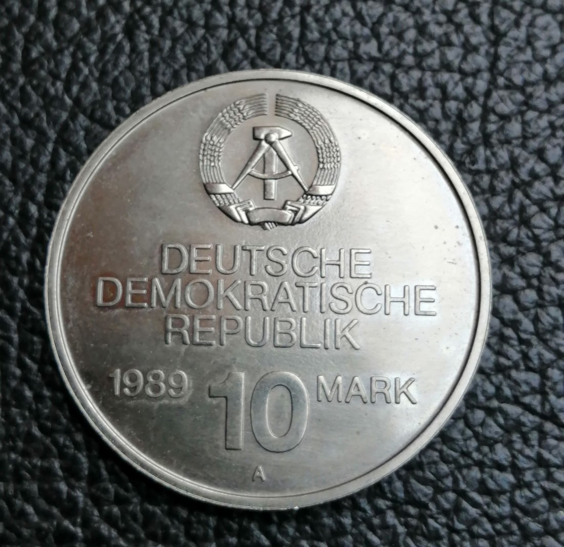  10 Mark 1989 DDR 40 Jahre Rat für gegenseitige Wirtschaftshilfe   