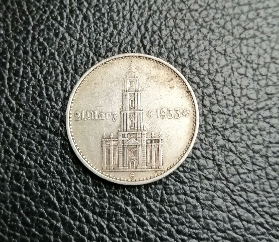  2 Reichsmark Garnisonkirche mit Datum 1934 E Jaeger 355 XXL Bilder   