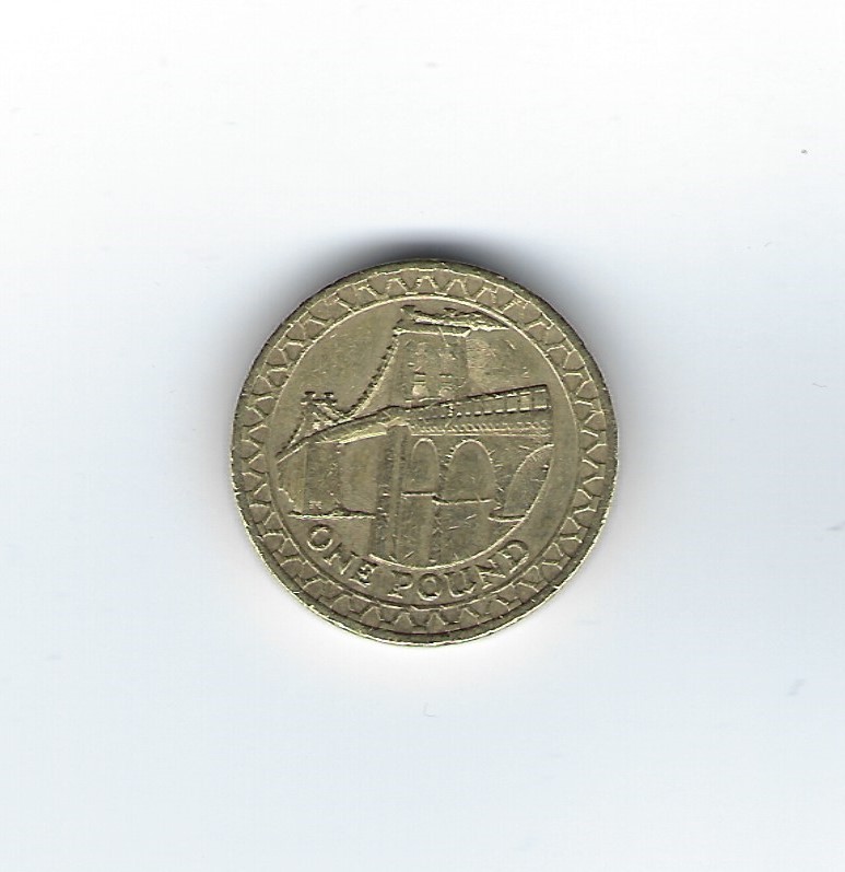  Großbritannien 1 Pound 2005 Kettenbrücke   