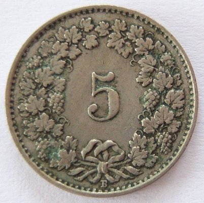  Schweiz 5 Rappen 1943 B   