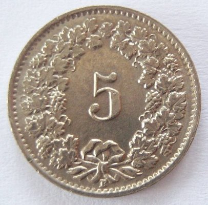  Schweiz 5 Rappen 1949 B   