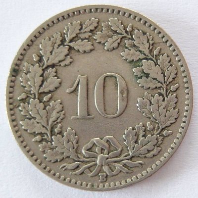  Schweiz 10 Rappen 1926 B   