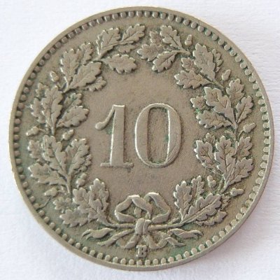  Schweiz 10 Rappen 1927 B   
