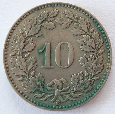  Schweiz 10 Rappen 1940 B   