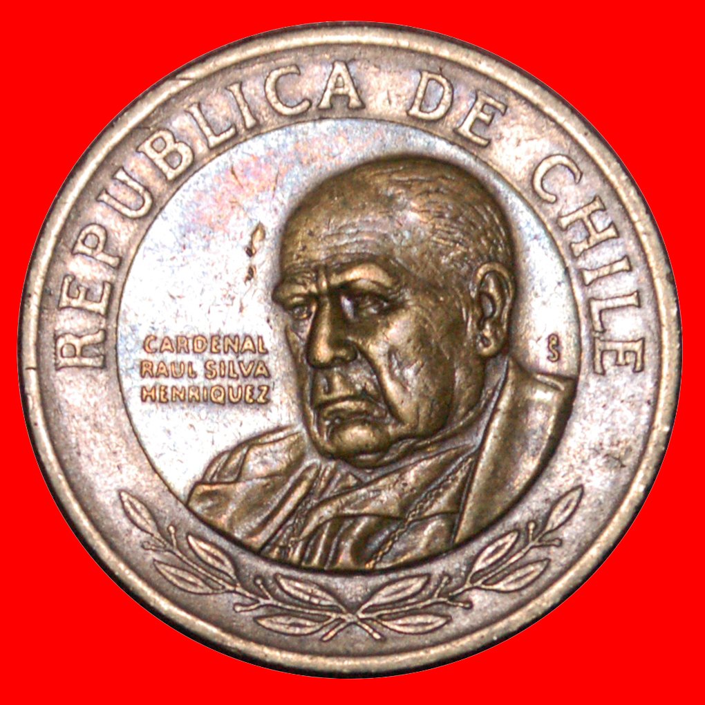  * DISCOVERY COIN: CHILE ★ 500 PESOS 2002! CARDINAL HENRIQUEZ (1907-1999) LOW START ★ NO RESERVE!   