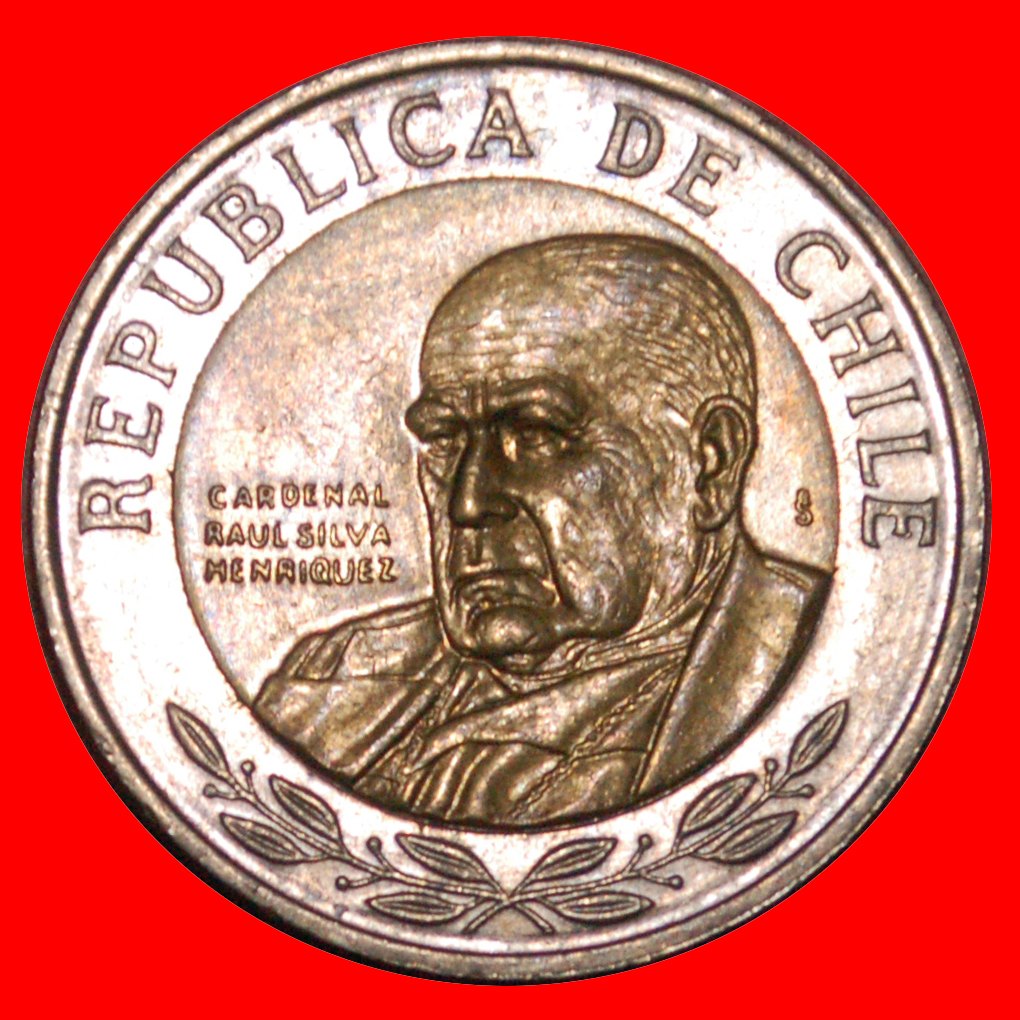* ENTDECKUNG MÜNZE: CHILE ★ 500 PESOS 2008! ERZBISCHOF HENRIQUEZ (1907-1999) ★OHNE VORBEHALT!