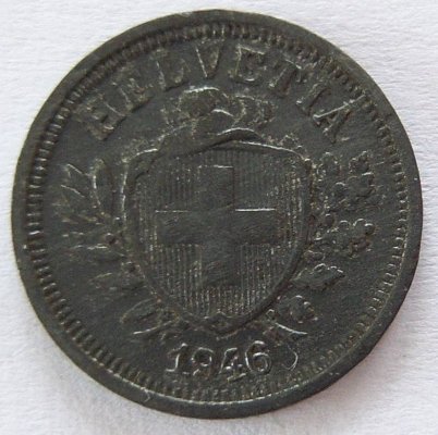  Schweiz 1 Rappen 1946 B   