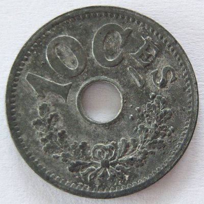  Luxemburg 10 Centimes 1915   