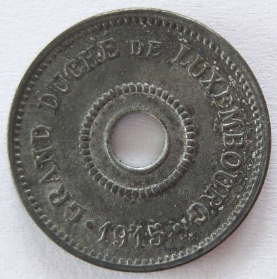  Luxemburg 10 Centimes 1915   