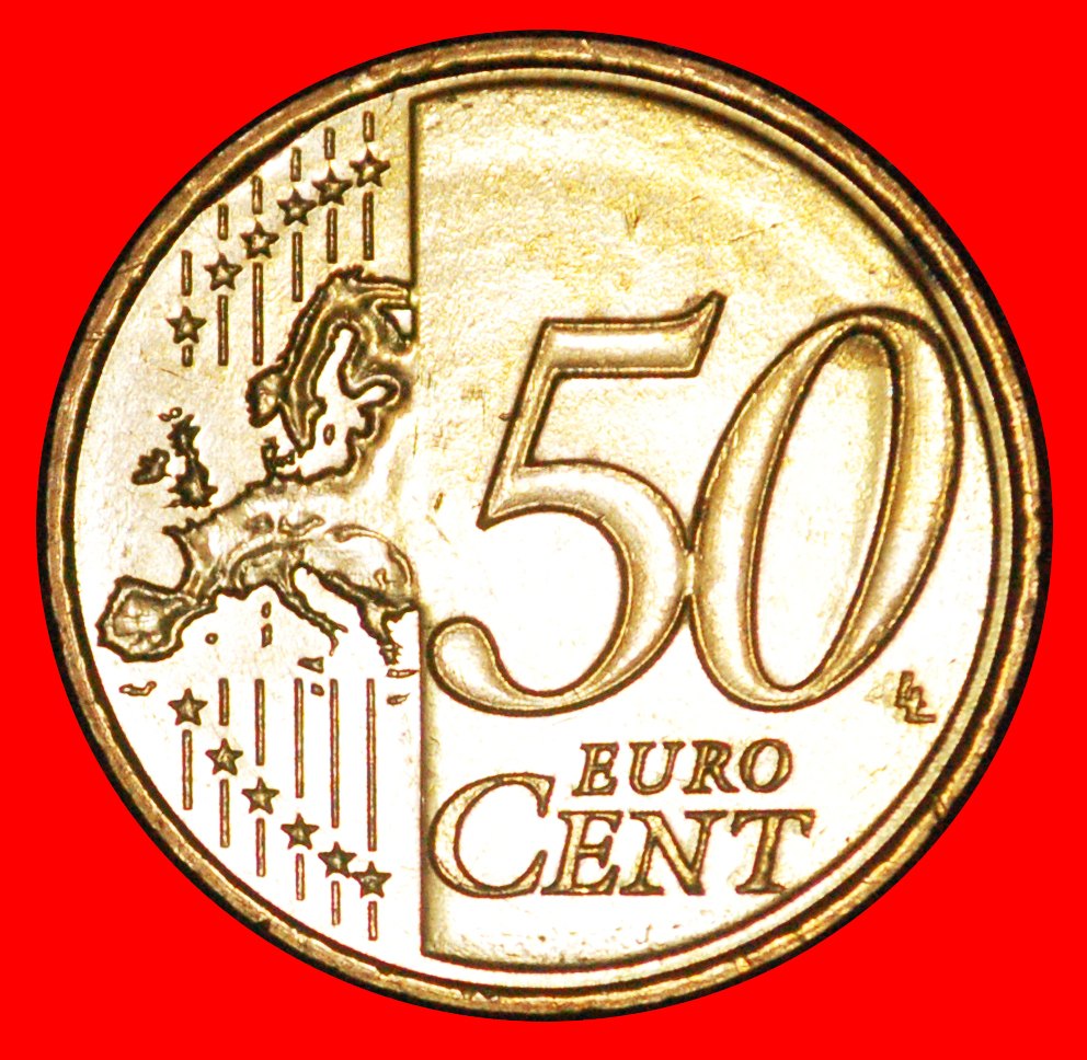  * GREECE: CYPRUS ★ 50 CENT 2019! SHIP NORDIC GOLD MINT LUSTER! LOW START ★ NO RESERVE!   