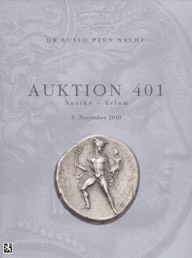  Busso Peus (Frankfurt) Auktion 401 (2010) Spezialsammlung Bronzemünzen Sizilien / Sammlung Griechen   
