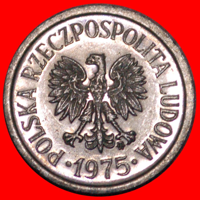  * SOZIALISTISCHE STERNE AUF ADLER (1961-1985):POLEN★10 GROSHEN 1975★ENTDECKUNG MÜNZE★OHNE VORBEHALT!   