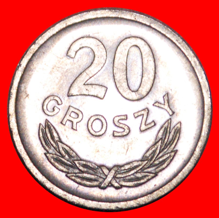  * SOCIALIST STARS ON EAGLE (1957-1985):POLAND★20 GROSZES 1973★DISCOVERY COIN★LOW START ★ NO RESERVE!   