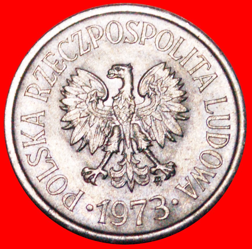  * SOCIALIST STARS ON EAGLE (1957-1985):POLAND★20 GROSZES 1973★DISCOVERY COIN★LOW START ★ NO RESERVE!   