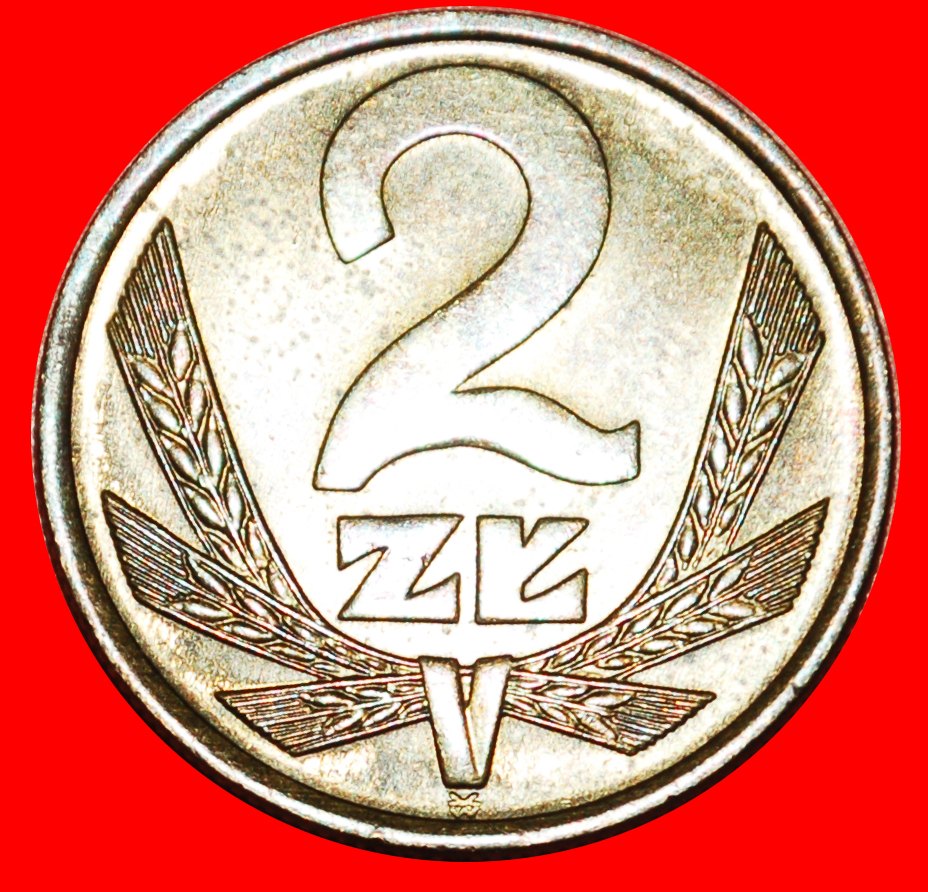 * USSR: POLAND ★ 2 ZLOTY 1976! DISCOVERY COIN! TYPE (1975-1988)★LOW START ★ NO RESERVE!