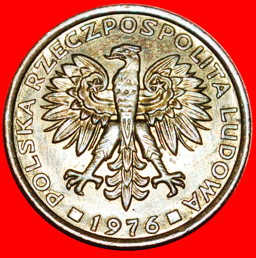  * Die UdSSR: POLEN ★ 2 ZLOTY 1976! ENTDECKUNG MÜNZE! TYP (1975-1988) ★OHNE VORBEHALT!   