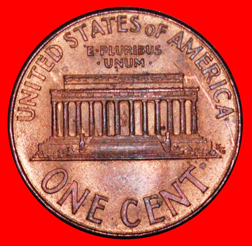  * MEMORIAL (1982-2008): USA ★ 1 CENT 1999D! STG STEMPELGLANZ! LINCOLN (1809-1865)★OHNE VORBEHALT!   