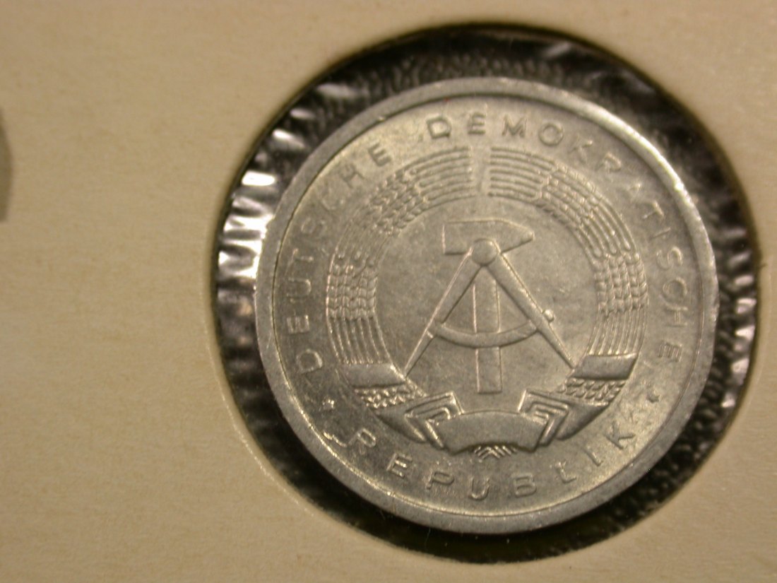  F04  DDR  1 Pfennig 1984 in vz-st   Originalbilder   