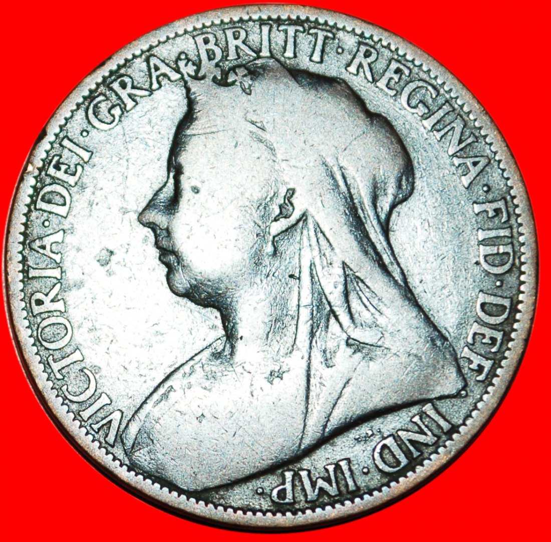  * MISTRESS OF THE SEAS ★ UNITED KINGDOM ★ PENNY 1900 VICTORIA (1837-1901)! ★LOW START!★ NO RESERVE!   