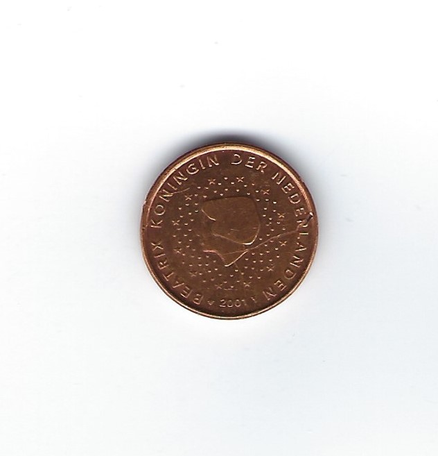  Niederlande 1 Cent 2001   
