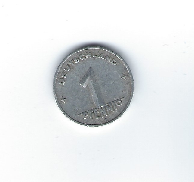  DDR 1 Pfennig 1949 A   