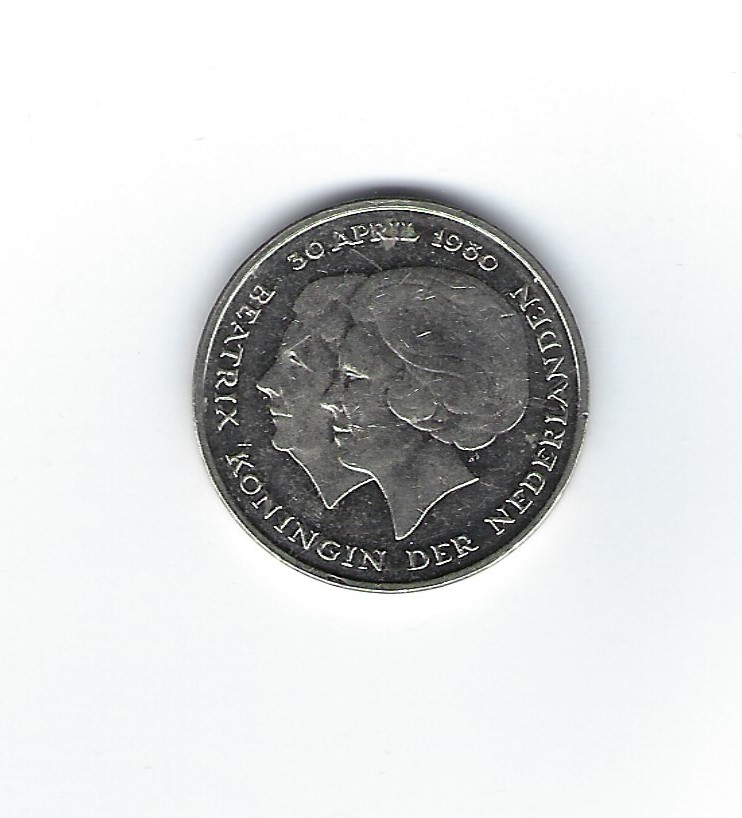  Niederlande 1 Gulden 1980 Beatrix / Juliana   
