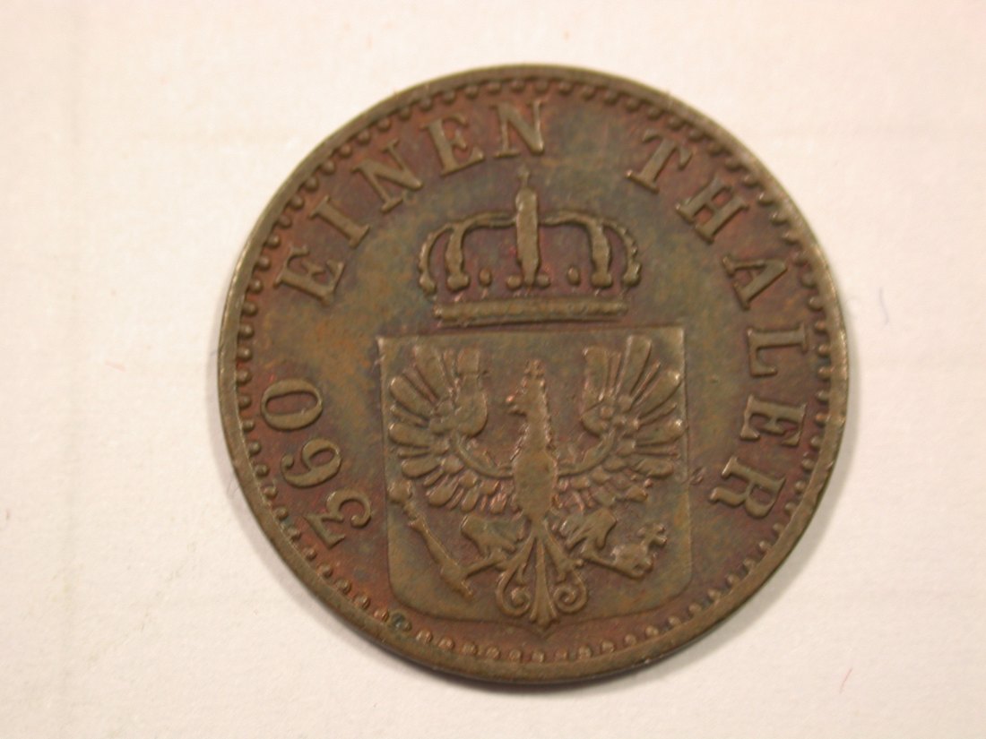  F19 Preussen  1 Pfennig 1971 A in vz/vz+  Originalbilder   