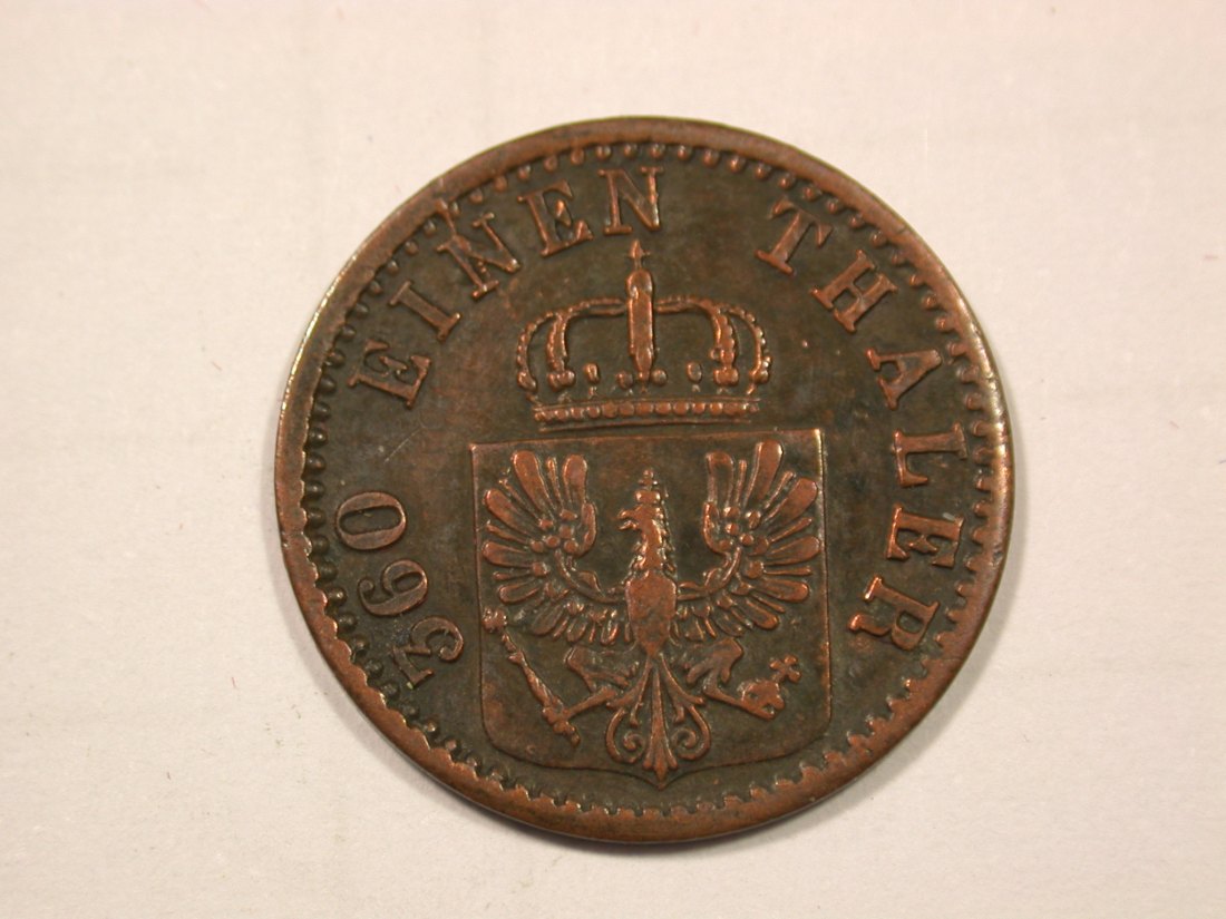  F19 Preussen  1 Pfennig 1973 A in ss-vz  Originalbilder   