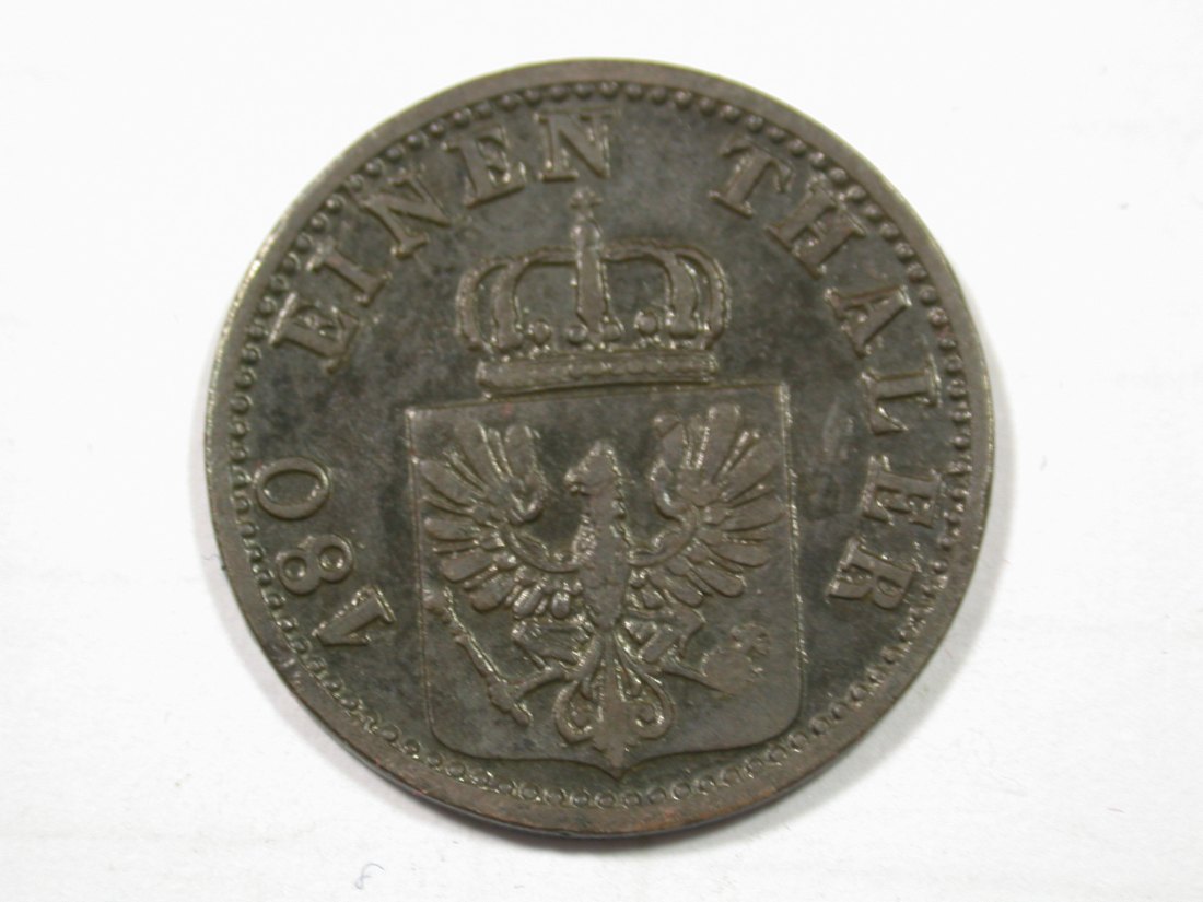  F19 Preussen  2 Pfennig 1868 A in ss    Originalbilder   