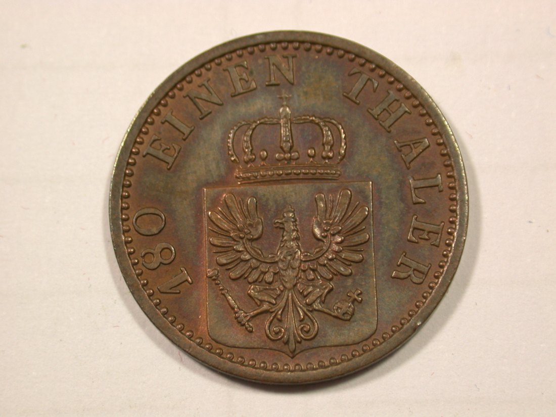  F19 Preussen  2 Pfennig 1872 C in f.ST R!!    Originalbilder   