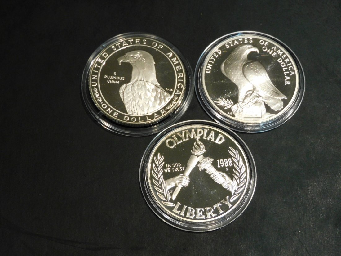 USA 3X1 DOLLAR 1983-84-88.GRADE-PLEASE SEE PHOTOS.