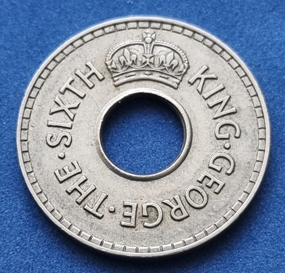  16713(3) 1/2 Penny (Fidschi) 1952 in vz ......................................... von Berlin_coins   