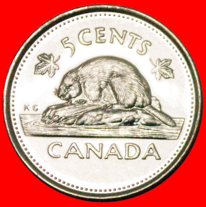  * BEAVER~GOLDEN JUBILEE: CANADA ★ 5 CENTS 1952-2002 UNC! LOW START ★ NO RESERVE!   