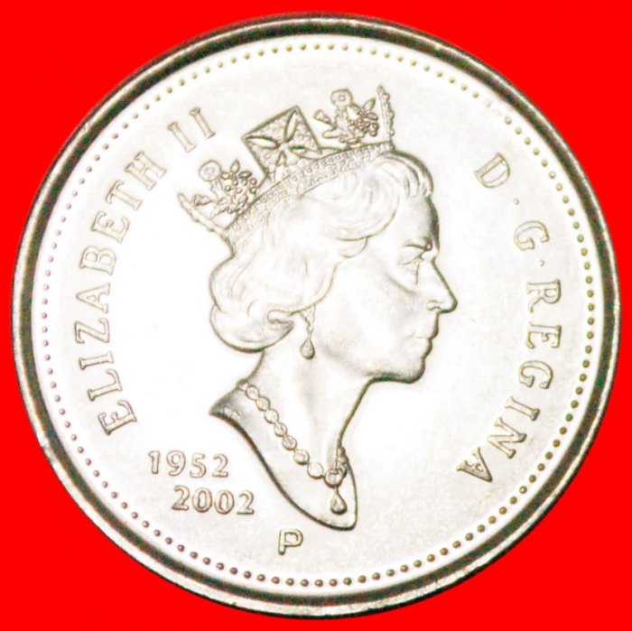  * BEAVER~GOLDEN JUBILEE: CANADA ★ 5 CENTS 1952-2002 UNC! LOW START ★ NO RESERVE!   