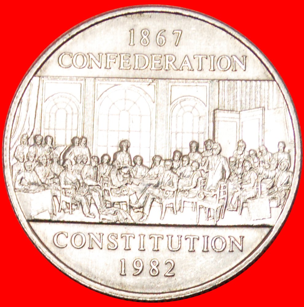  * CONSTITUTION: CANADA ★ 1 DOLLAR 1867-1982! LOW START ★ NO RESERVE!   