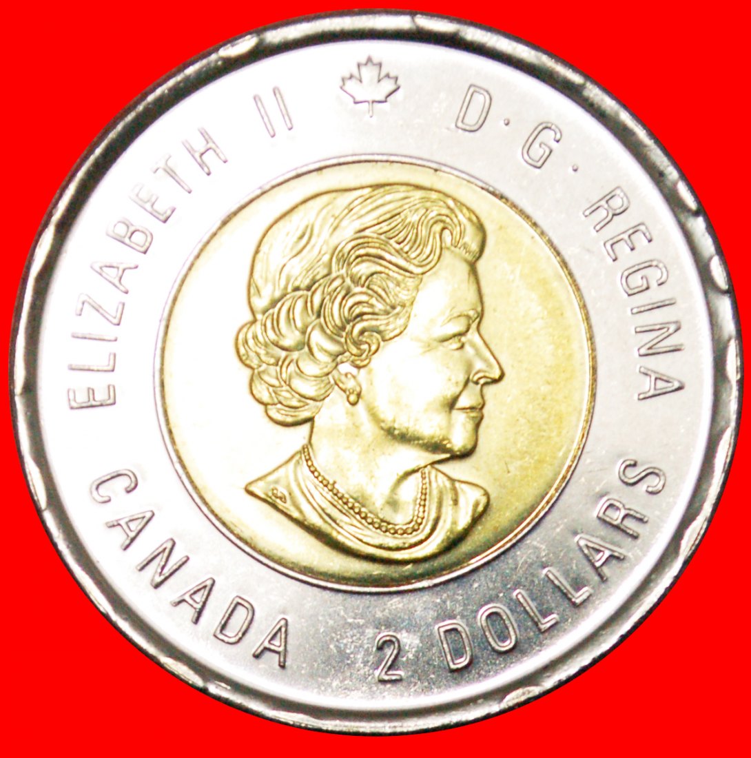  * POET: CANADA ★ 2 DOLLARS 2015 UNC!!! MINT LUSTER! LOW START ★ NO RESERVE!   
