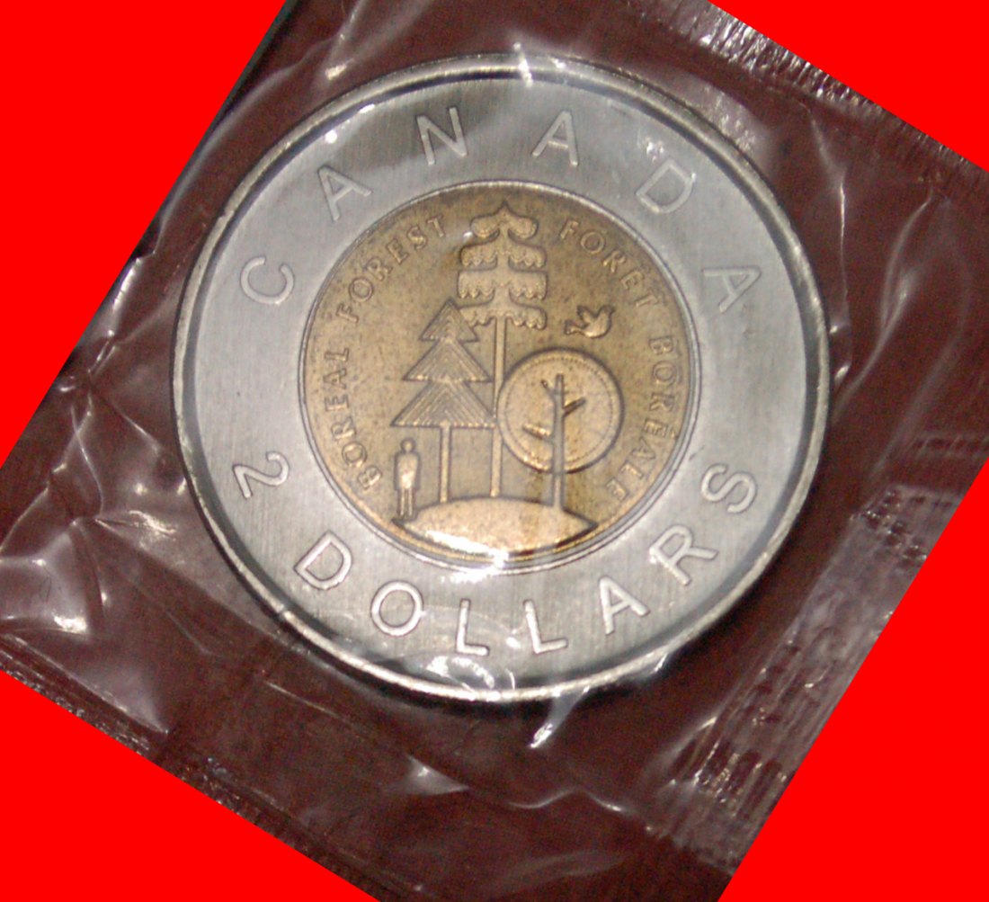 * WALD: KANADA ★ 2 DOLLARS 2011 STG STEMPELGLANZ! OHNE VORBEHALT!