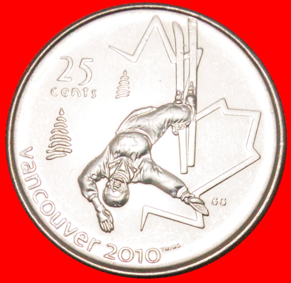  * FREESTYLE: CANADA ★ 25 CENTS 2008! MINT LUSTRE! LOW START ★ NO RESERVE!   
