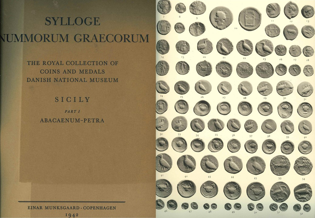  Sylloge Nummorum Graecorum; Copenhagen 1942, The Royal Collection of Coins & Medals Danish Museum   