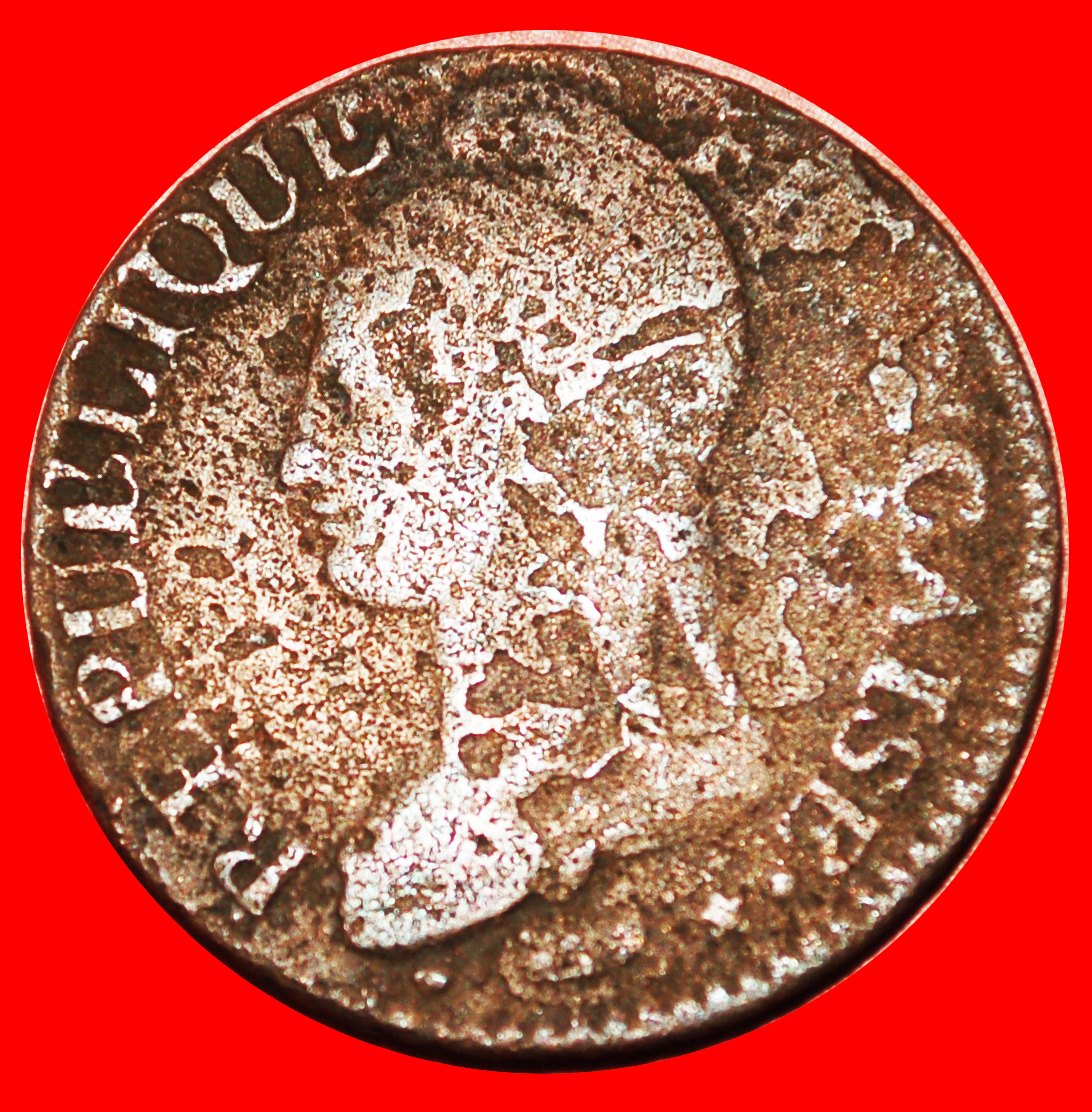  Ⰶ DIRECTORY (1795-1799): FRANKREICH ★ 5 CENTIMES LAN 7/5 BB/A 1798-1799! ENTDECKUNG ★OHNE VORBEHALT!   