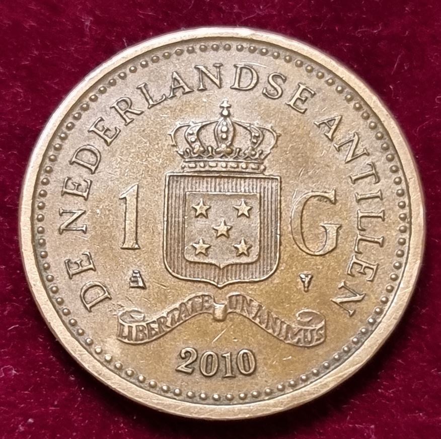  15139(2) 1 Gulden (Niederländische Antillen) 2010 in vz ........................... von Berlin_coins   