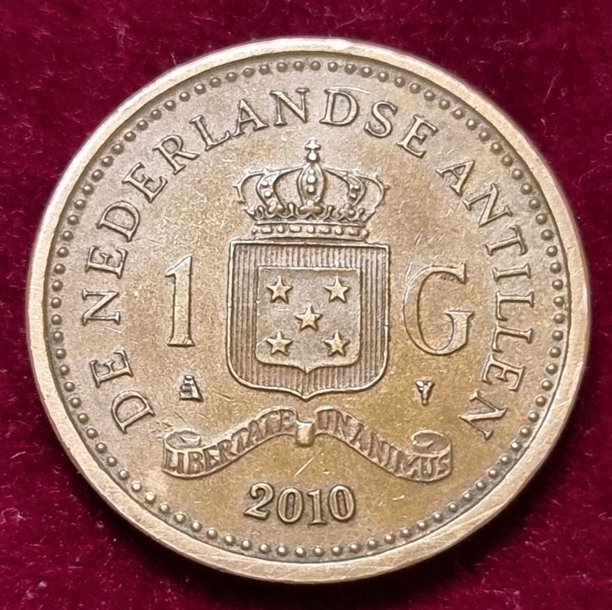 15139(2) 1 Gulden (Niederländische Antillen) 2010 in vz ........................... von Berlin_coins