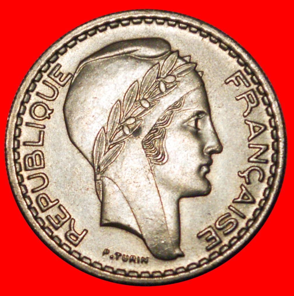  * PHRYGISCHE KAPPE: FRANKREICH ★10 FRANCS 1948 VZGL STEMPELGLANZ!★OHNE VORBEHALT!   