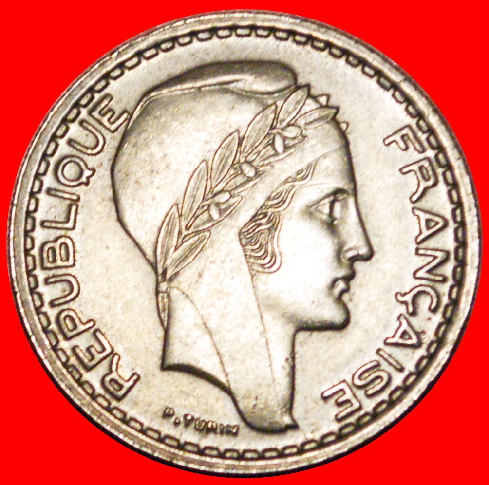  * PHRYGISCHE KAPPE: FRANKREICH ★10 FRANCS 1949 VZGL STEMPELGLANZ!★OHNE VORBEHALT!   