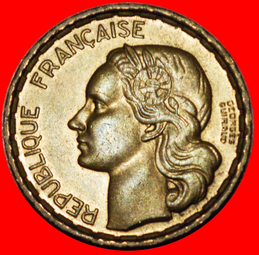 * HAHN (1950-1954): FRANKREICH ★ 20 FRANCS 1950! GEORGES GUIRAUD! ★OHNE VORBEHALT!