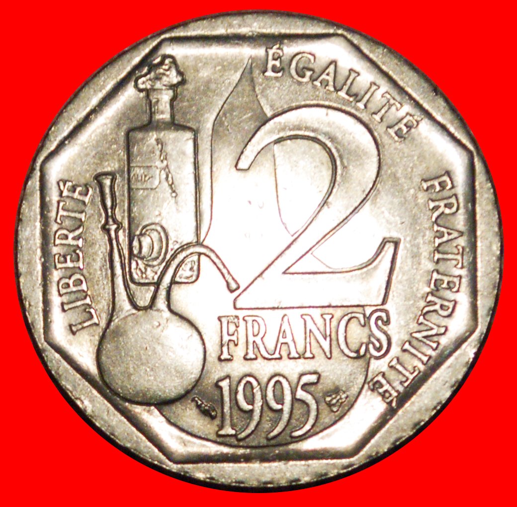  * PASTEUR (1822-1895): FRANCE ★ 2 FRANCS 1995 MINT LUSTRE! ★LOW START ★ NO RESERVE!   