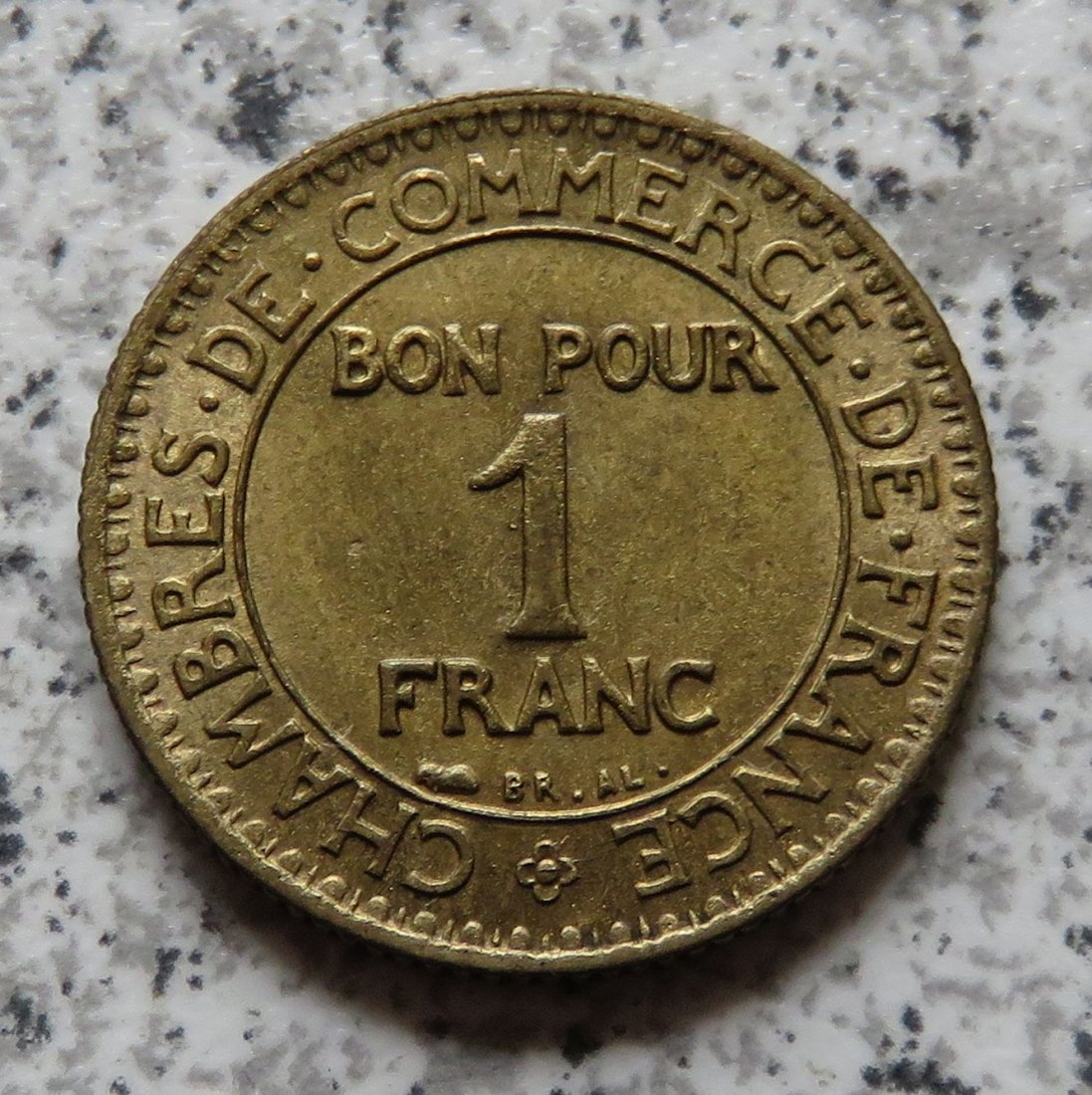  Frankreich 1 Franc 1923, besser   