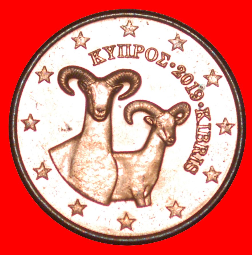  * TO BE PUBLISHED ~ GREECE: CYPRUS ★ 5 CENTS 2019 MINT LUSTRE! LOW START ★ NO RESERVE!   